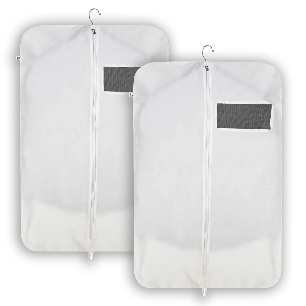 Cotton Suit & Coat Cover for Men with Zipper – Dustproof, Breathable Garment Bag for Suit, Blazer & Jacket Storage