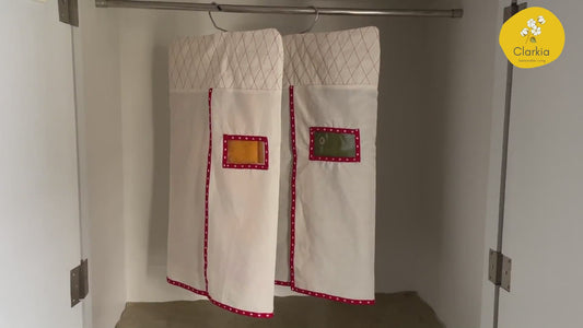 Saree cover cotton for hanger