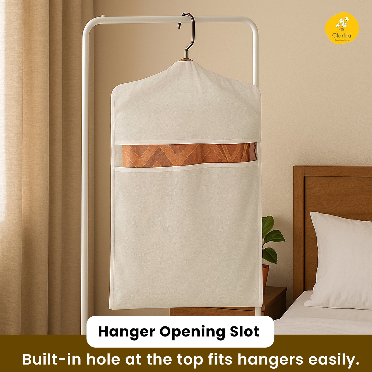 Hanging Saree Cover with Zip