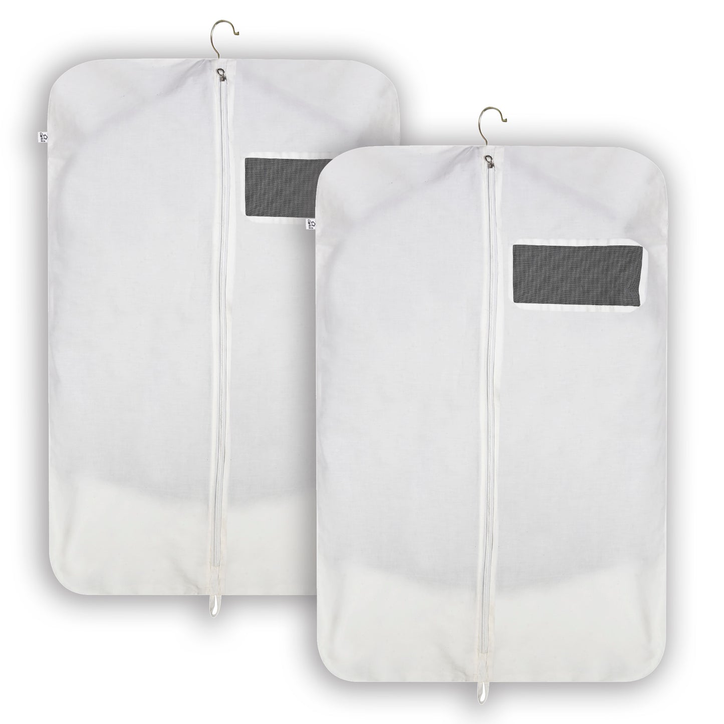 Cotton Suit & Coat Cover for Men with Zipper – Dustproof, Breathable Garment Bag for Suit, Blazer & Jacket Storage