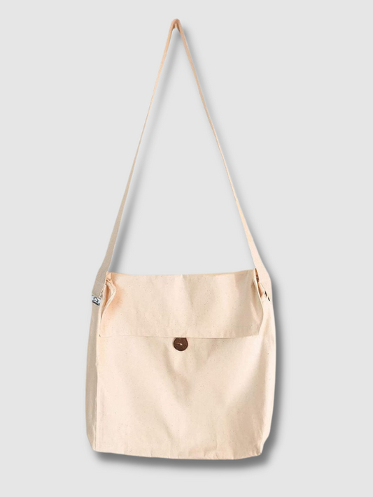 cotton bag with drawstring